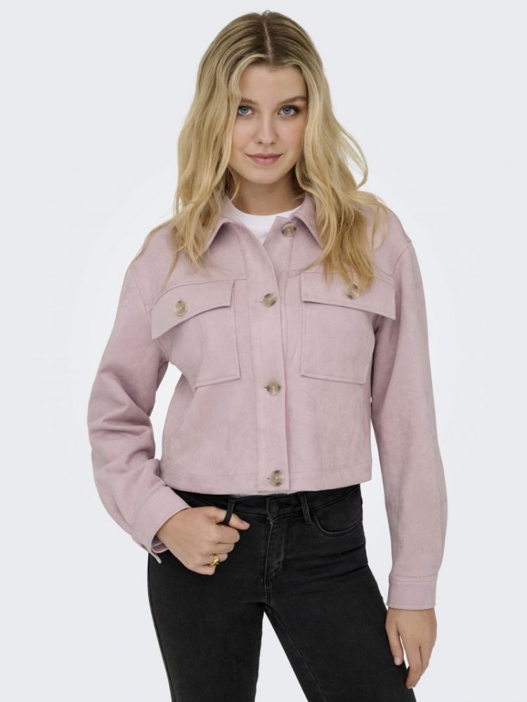 ONLBELICIA FAUX SUEDE JACKET O 226816 Burnishe