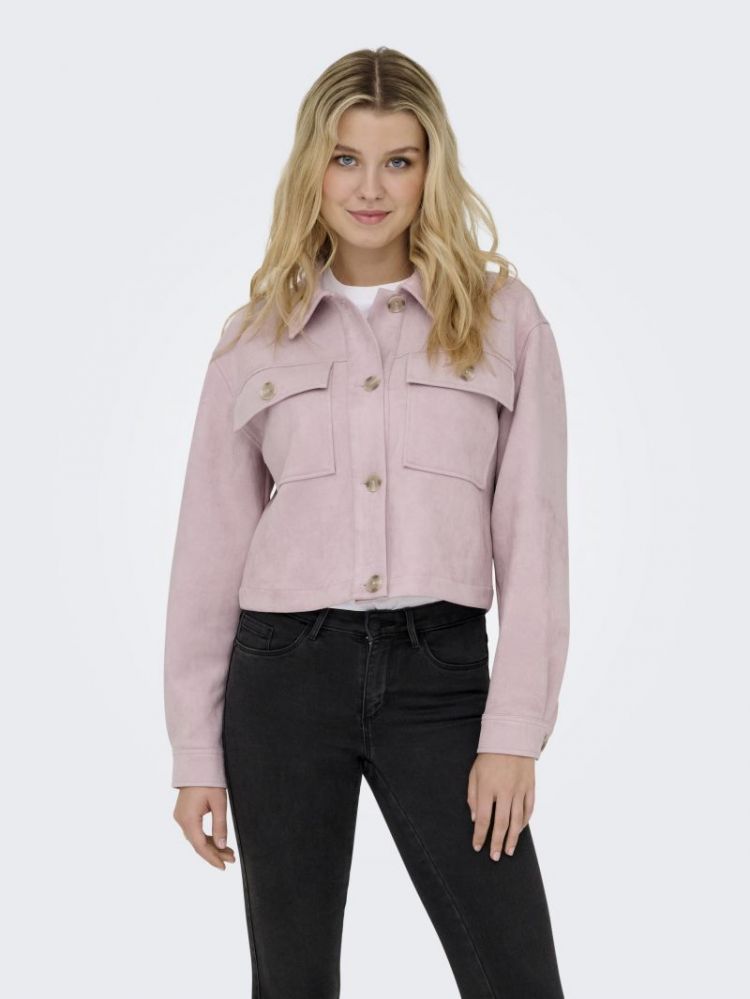 ONLBELICIA FAUX SUEDE JACKET O 226816 Burnishe