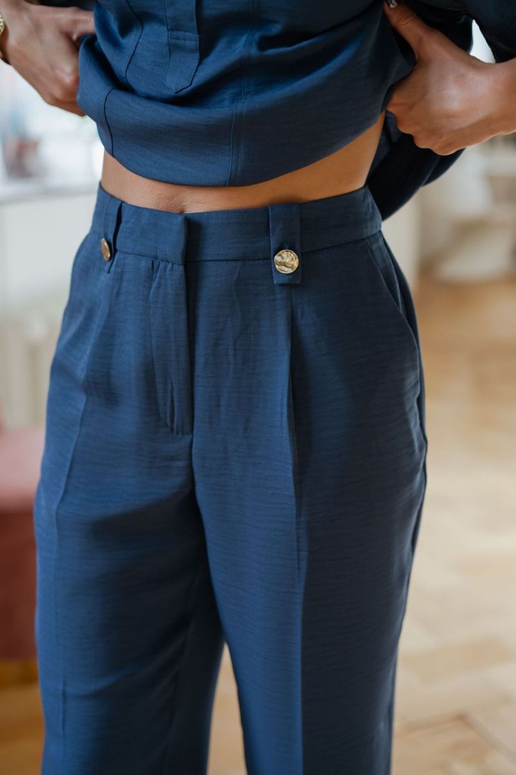 VMICELYN MW PANT WVN BTQ 229916 Dark Den