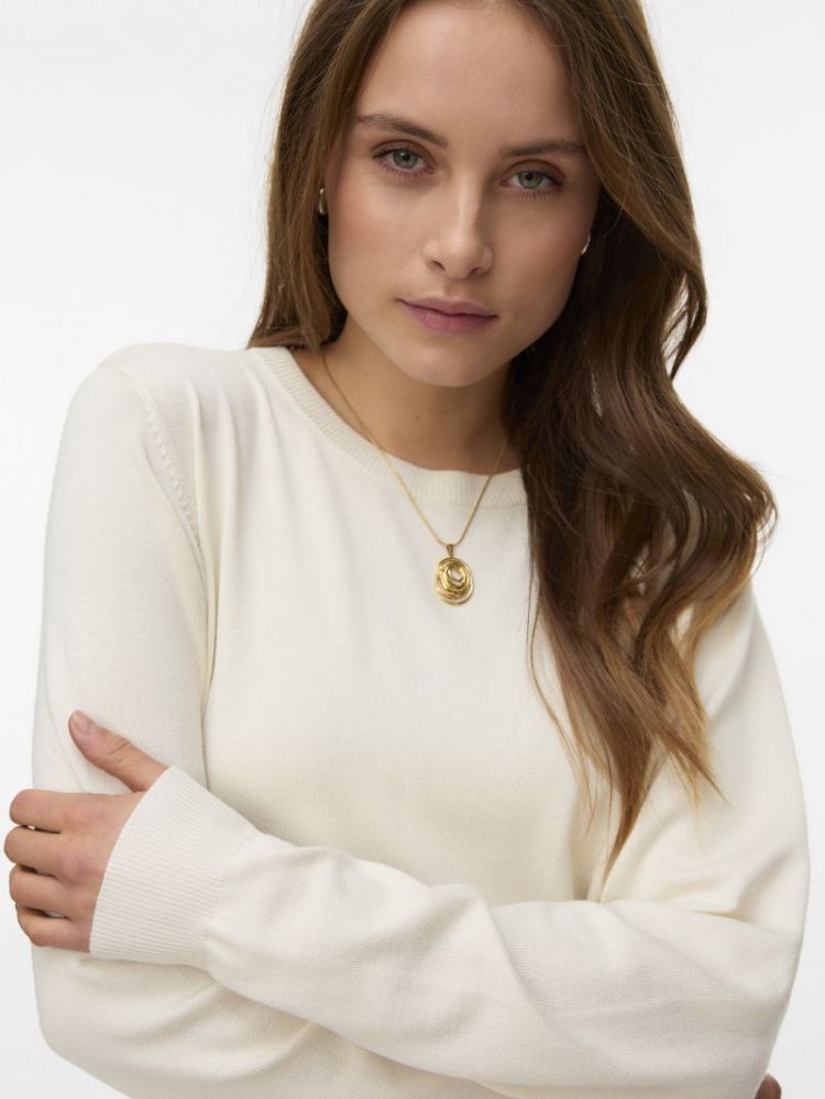 VMSILJE LS O-NECK PULLOVER NOO 222913 Birch