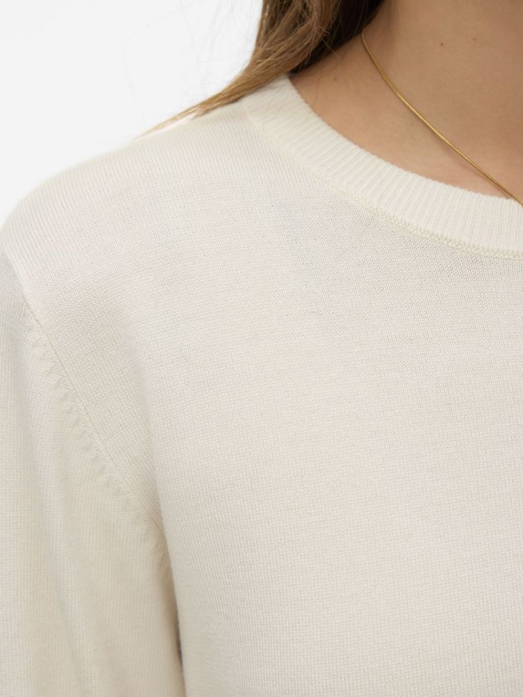 VMSILJE LS O-NECK PULLOVER NOO 222913 Birch