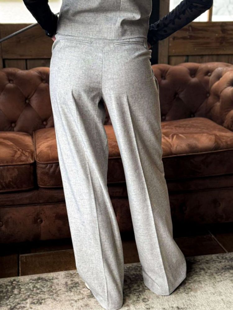 YASRIU HMW PANT S. NOOS 190948 Light Gr