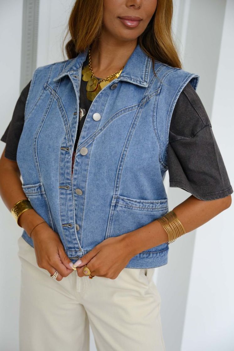 ONLKENNEDY SL DNM WAISTCOAT BJ 179695 Medium B