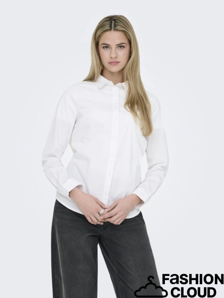 ONLDEA LS REGULAR SHIRT WVN 190858 Bright W
