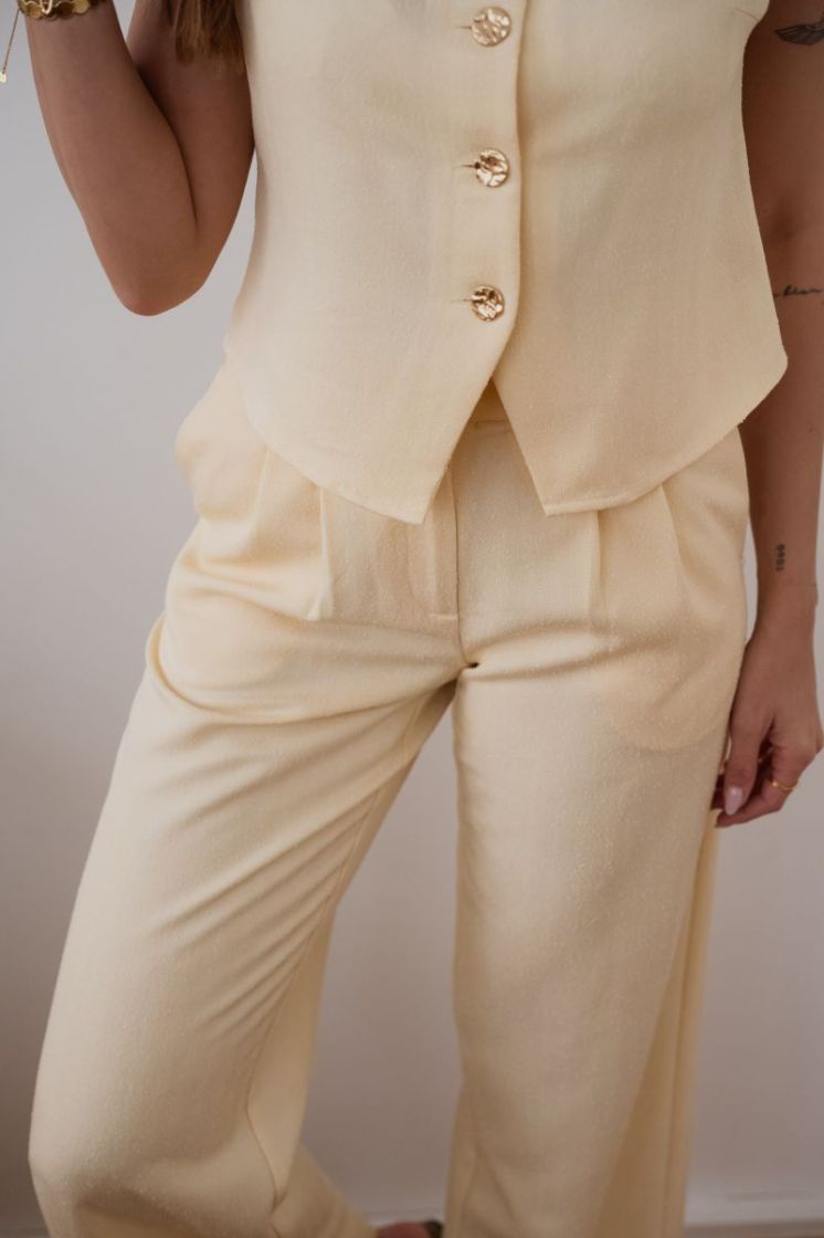 VMKIRA HW WIDE PANT WVN EXP 193279 Golden H