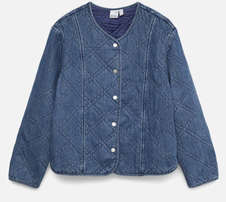 VMERA LS QUILTED DNM JACKET SI 178001 Medium B