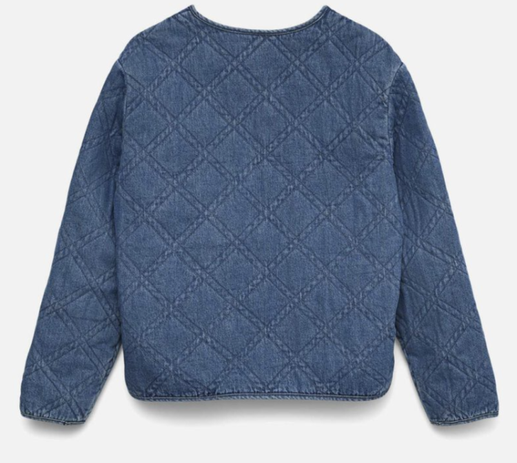 VMERA LS QUILTED DNM JACKET SI 178001 Medium B