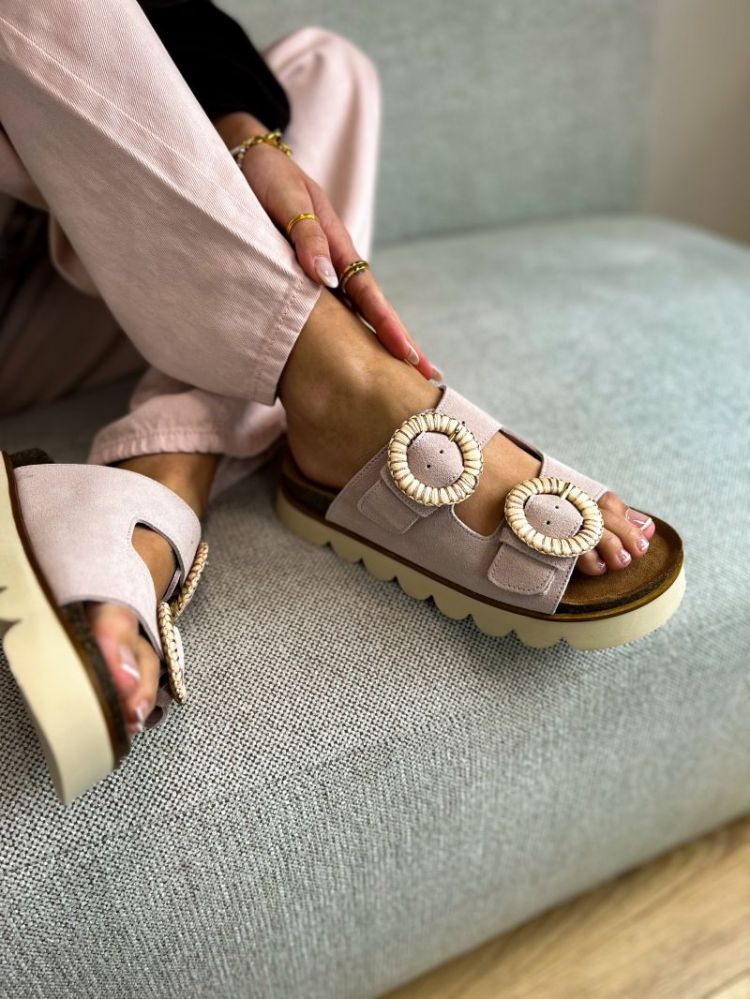  W/SUEDE/PINK