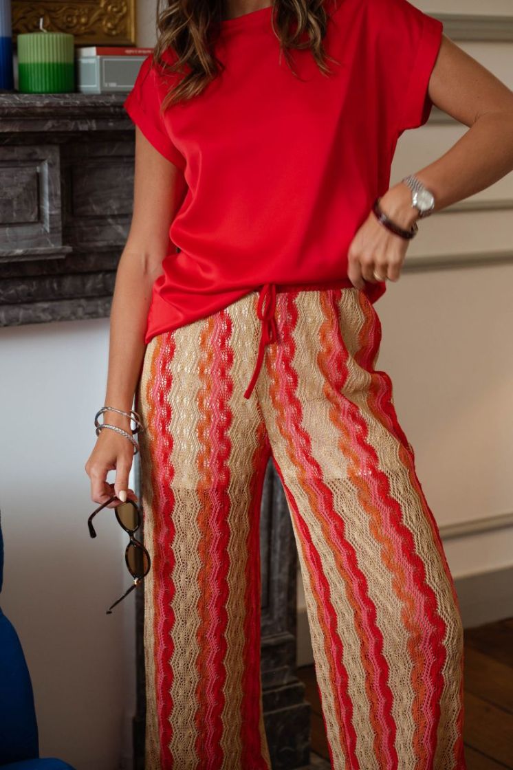 VMTERESA HW WIDE LEG PANTS JRS 189312002 Warm