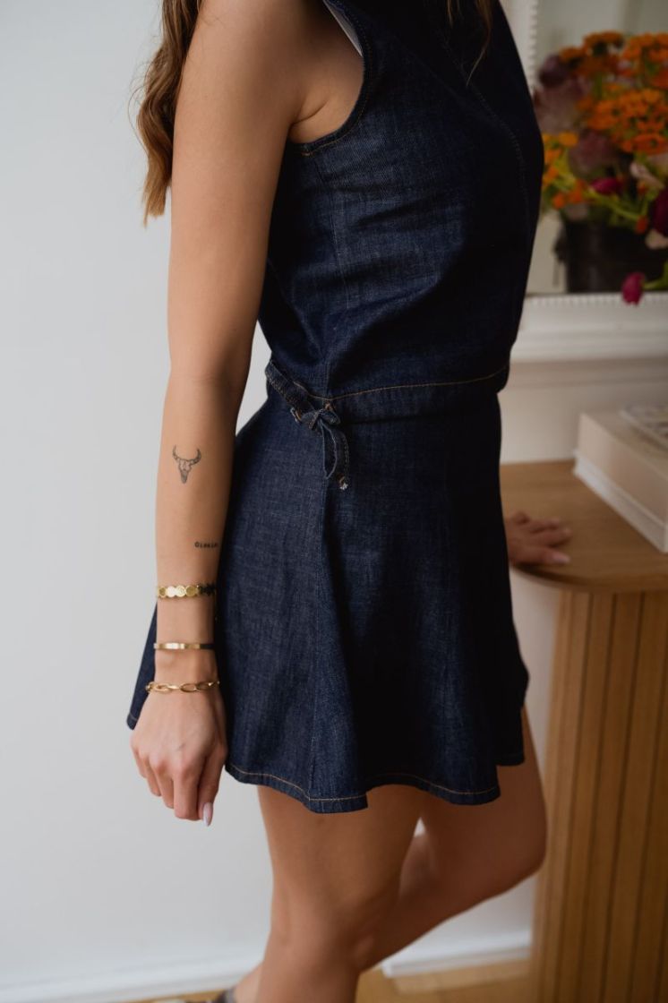ONLSONNET A-LINE SHORT SKIRT D 177938 Dark Blu