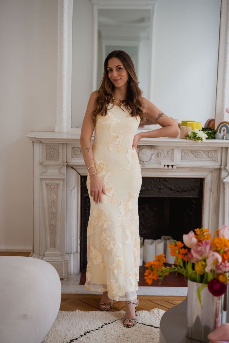 VMQUINN SL MAXI DRESS EXP 230095 Mellow Y