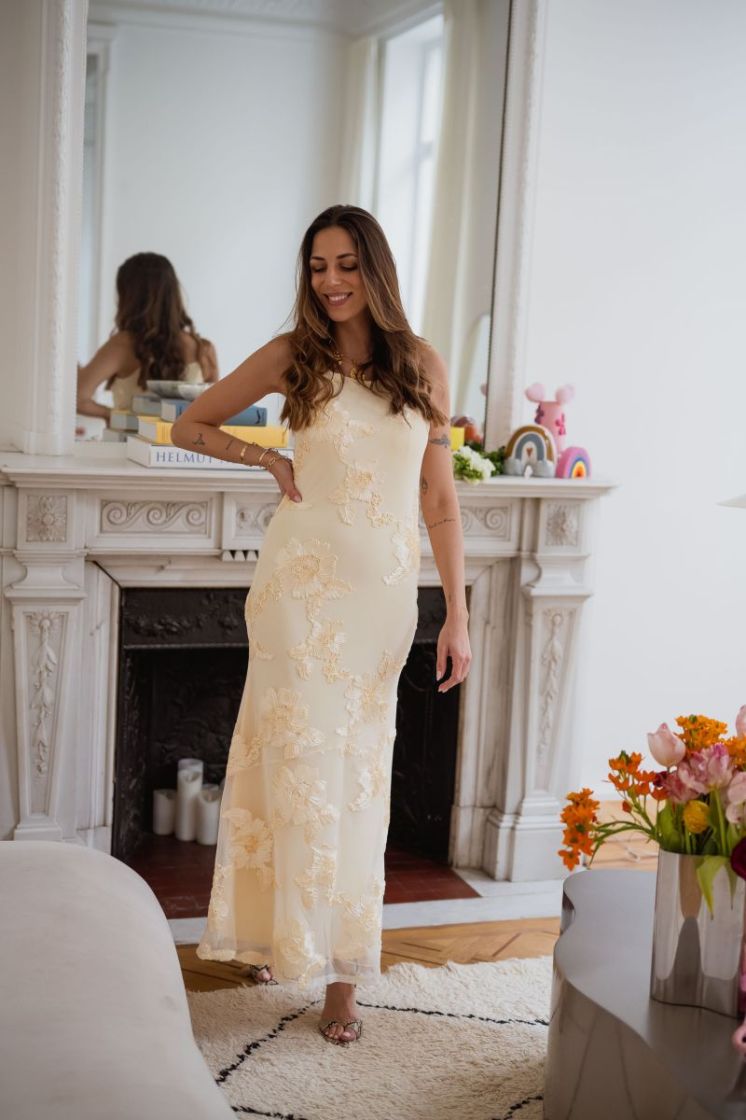 VMQUINN SL MAXI DRESS EXP 230095 Mellow Y