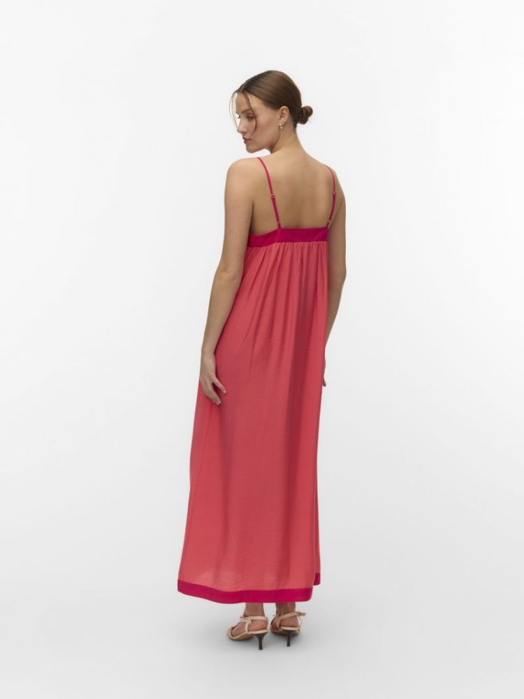 VMDENISE SINGLET ANKLE DRESS W 300017003 Coral