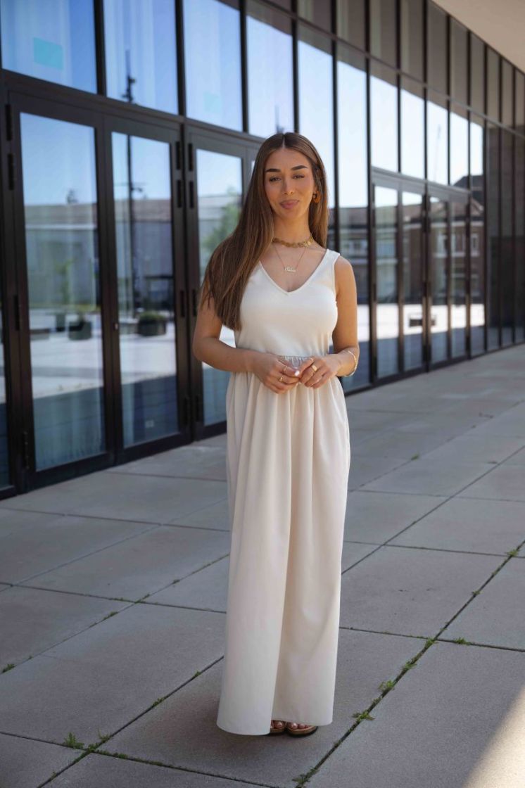VMVALLY SL LONG DRESS JRS NOOS 271875 Silver L