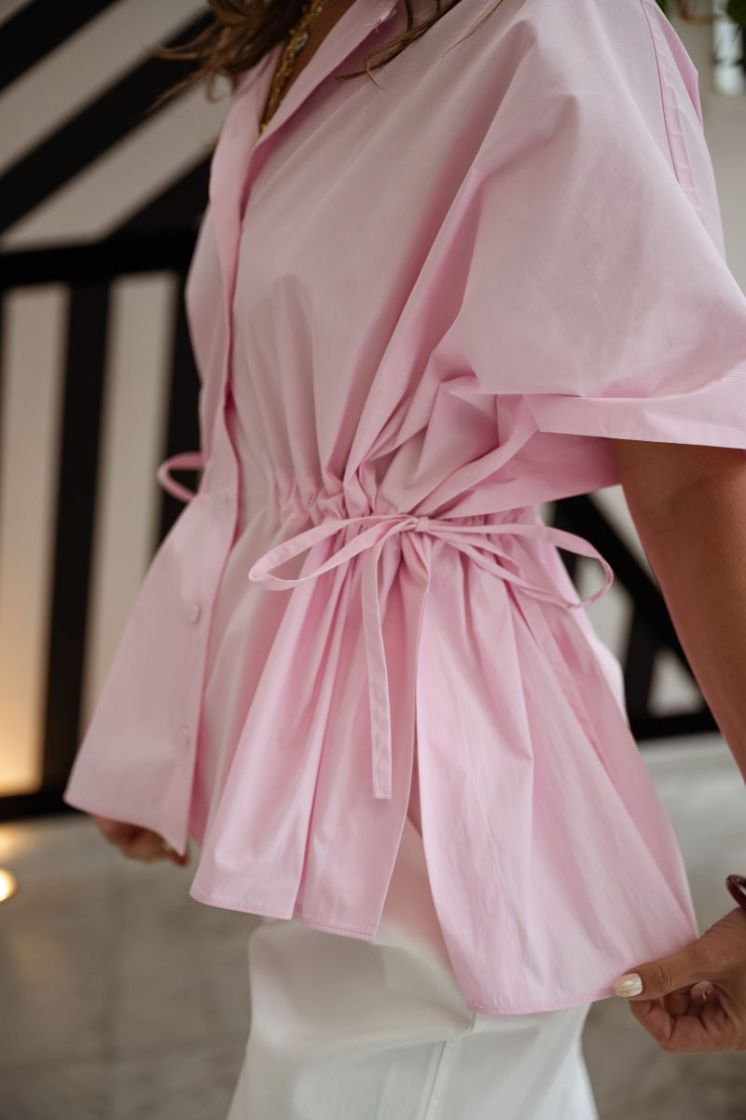 YASKATTA SS SHIRT 285095 Pink Lad