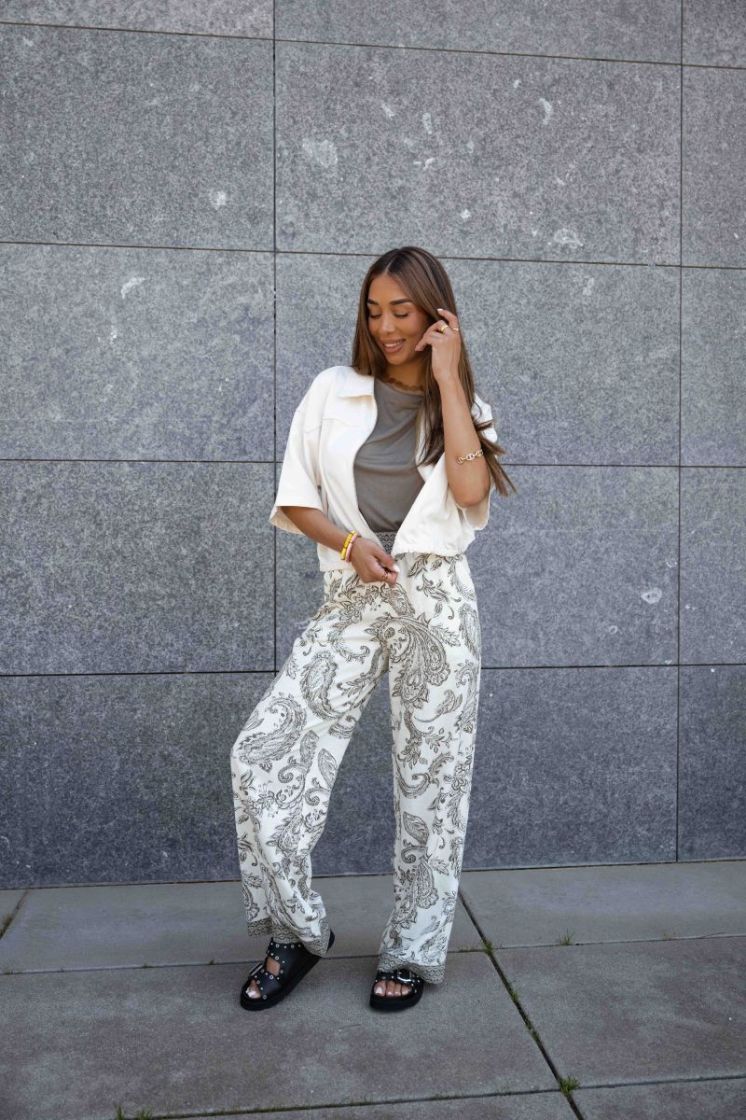 ONLLIANA LEYA PULL UP PAISLEY 190758001 Ivy G