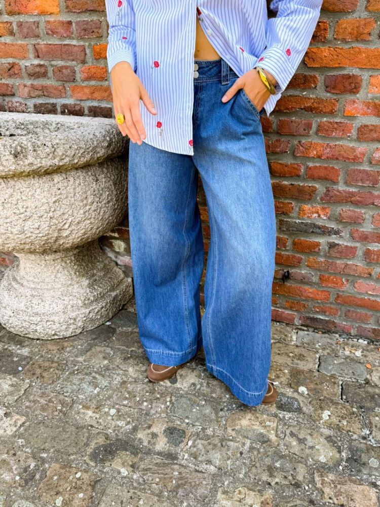 VMANNET MR WIDE DENIM JEANS MI 178001 Medium B