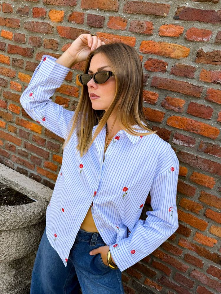 VMTIRA LS SHIRT WVN 175683003 Brigh