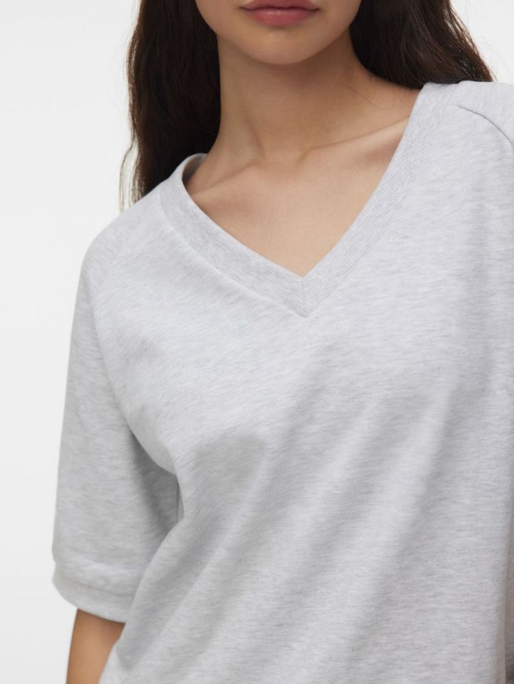 VMSIMONE SS V-NECK SWEAT BOX J 300317 Super Li