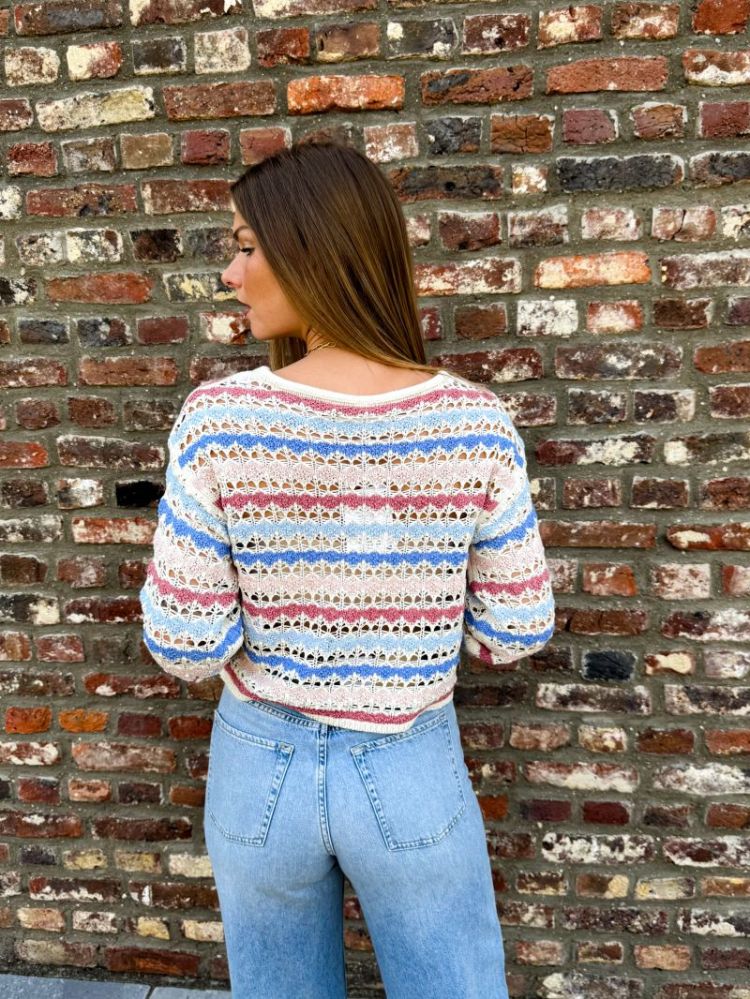 ONLGEENA LS O-NECK PATTERN LOO 180083001 Birch