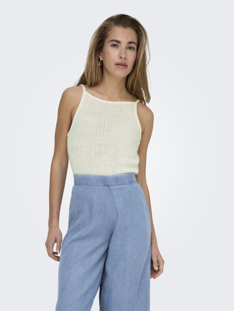 ONLMIAMI SL STRAP TOP CC KNT 177922 Cloud Da