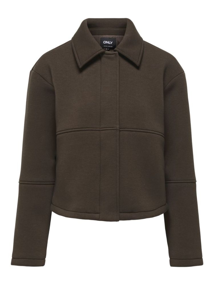 ONLELLIE SCUBA ZIP JACKET CC O 205590 Demitass