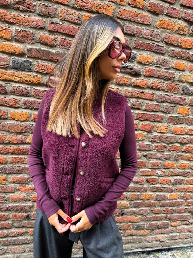 ONLBABY TEDDY VEST PNT 177912 Fig