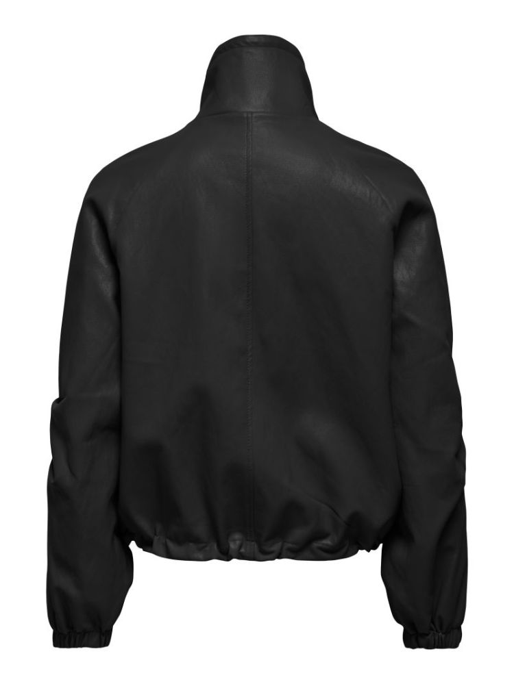 ONLMINI FAUX LEATHER JACKET CC 177911 Black