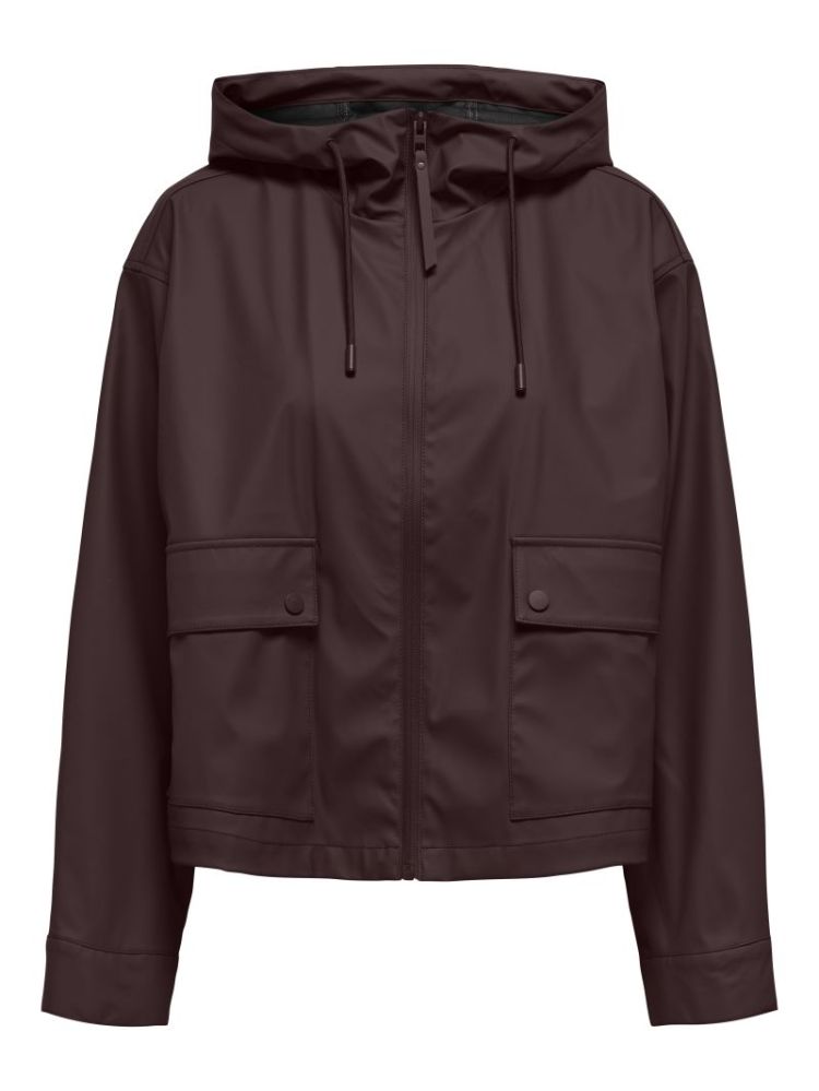 ONLELLEN SHORT RAINCOAT CS OTW 215570 Decadent