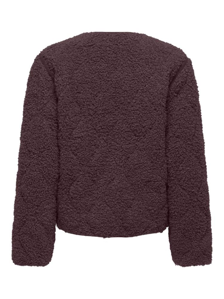 ONLINES TEDDY JACKET CC OTW 184723 Fudge