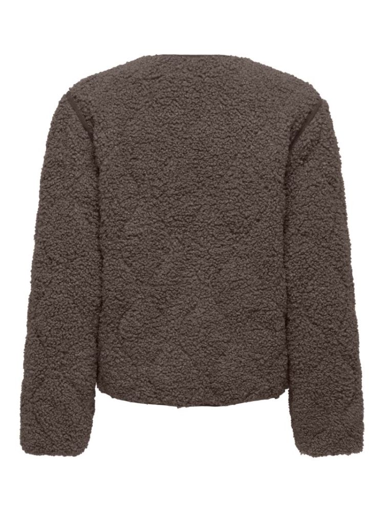 ONLINES TEDDY JACKET CC OTW 286415 Chocolat