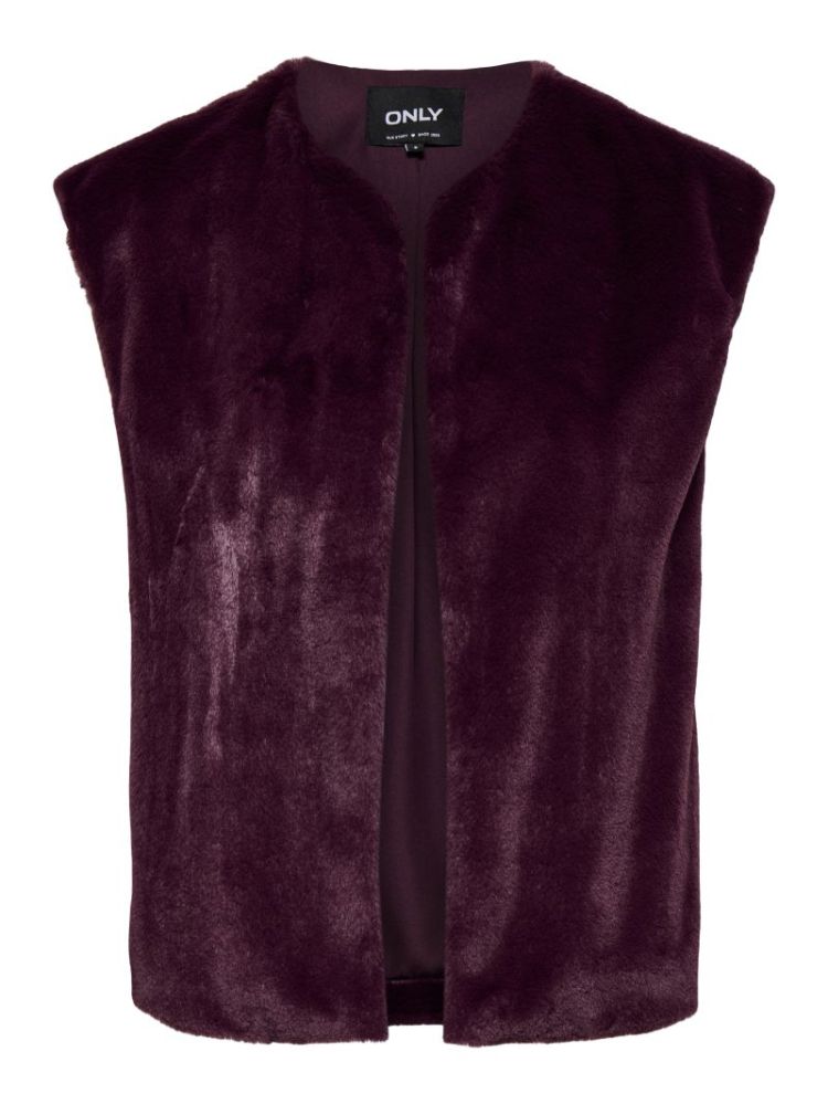 ONLDANA MILA FAUX FUR GILET CC 177912 Fig