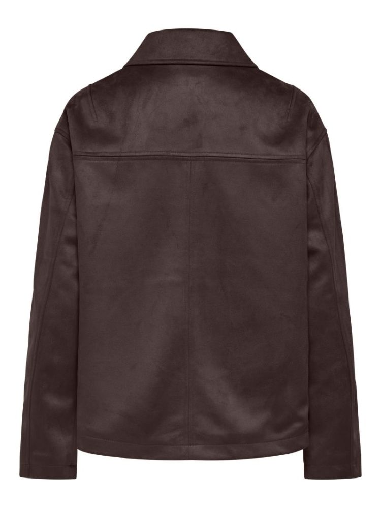 ONLCAROLINA FAUX SUEDE JACKET  237375 Coffee B
