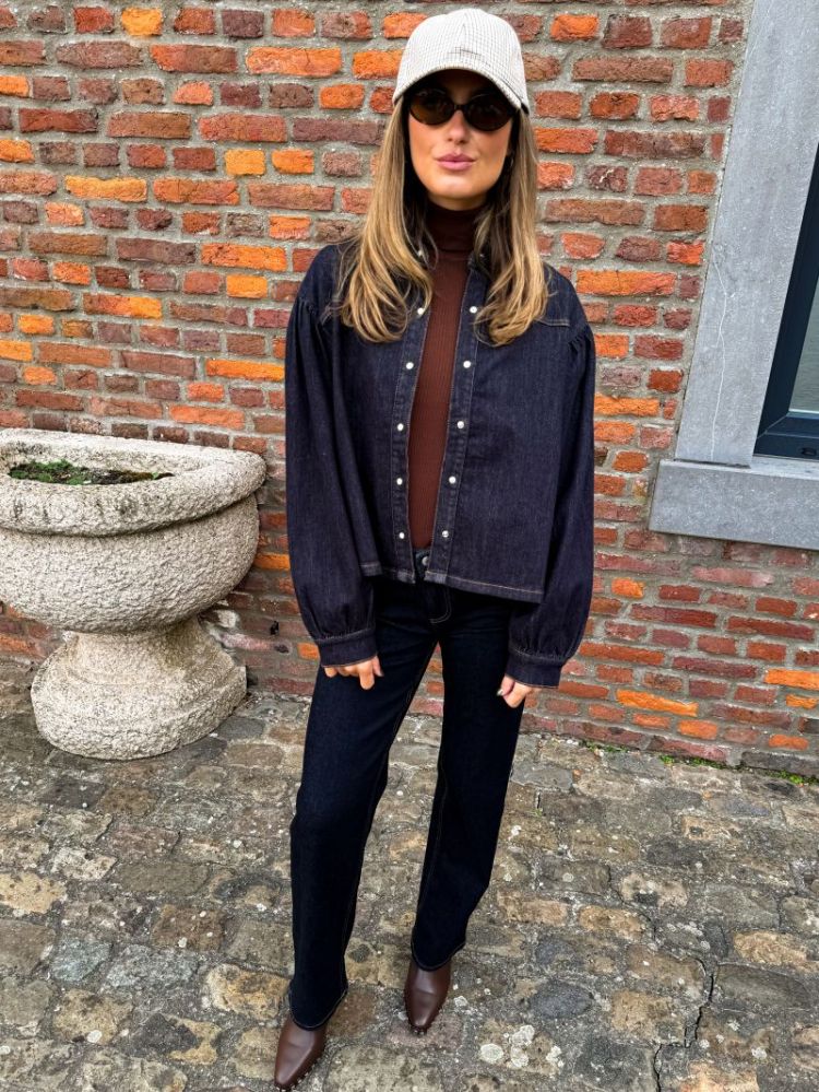 ONLBLUSH MID STRAIGHT DNM TAI7 177938001 Dark