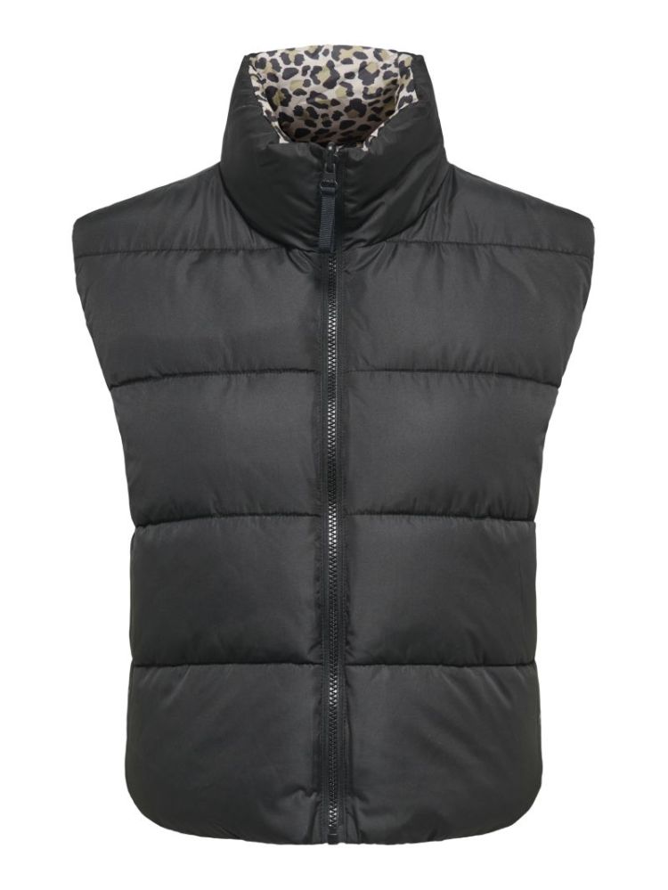 ONLNEWTAMMY REVERSIBLE VEST OT 177911001 Black