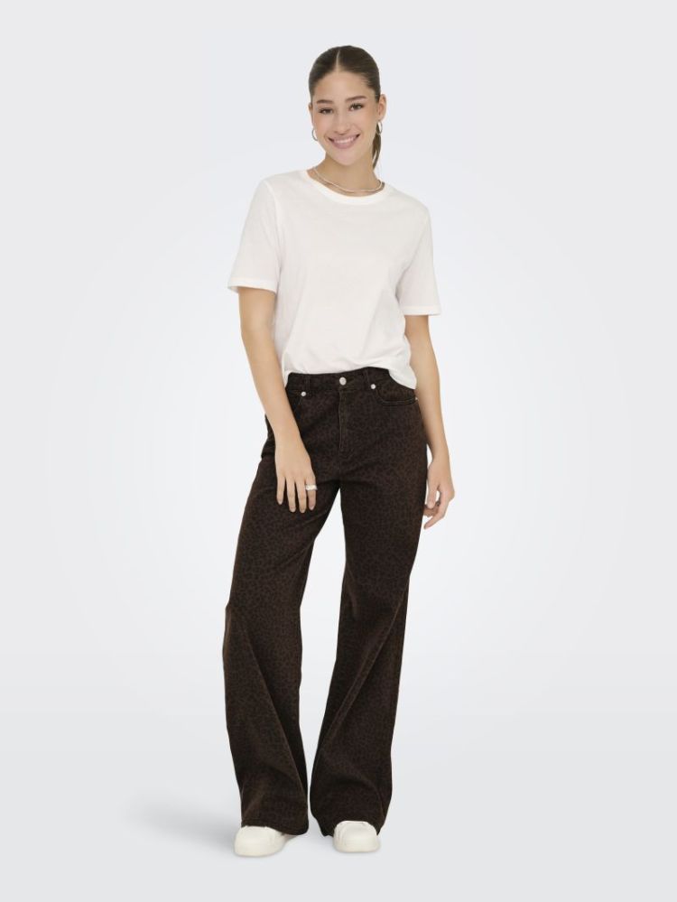 ONLMADISON HW WIDE ANIMAL PANT 242836001 Chico