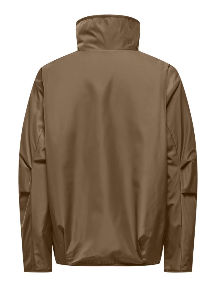ONLSIF TEDDY REVERSIBLE JACKET 251815003 Otter