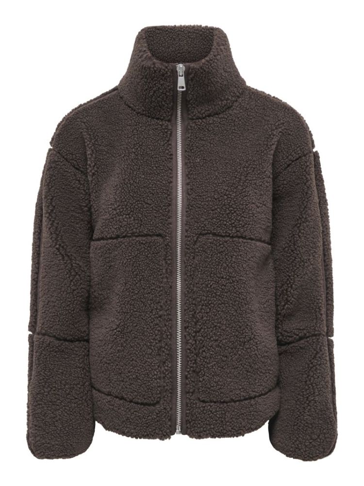 ONLASPEN TEDDY JACKET OTW 237375 Coffee B