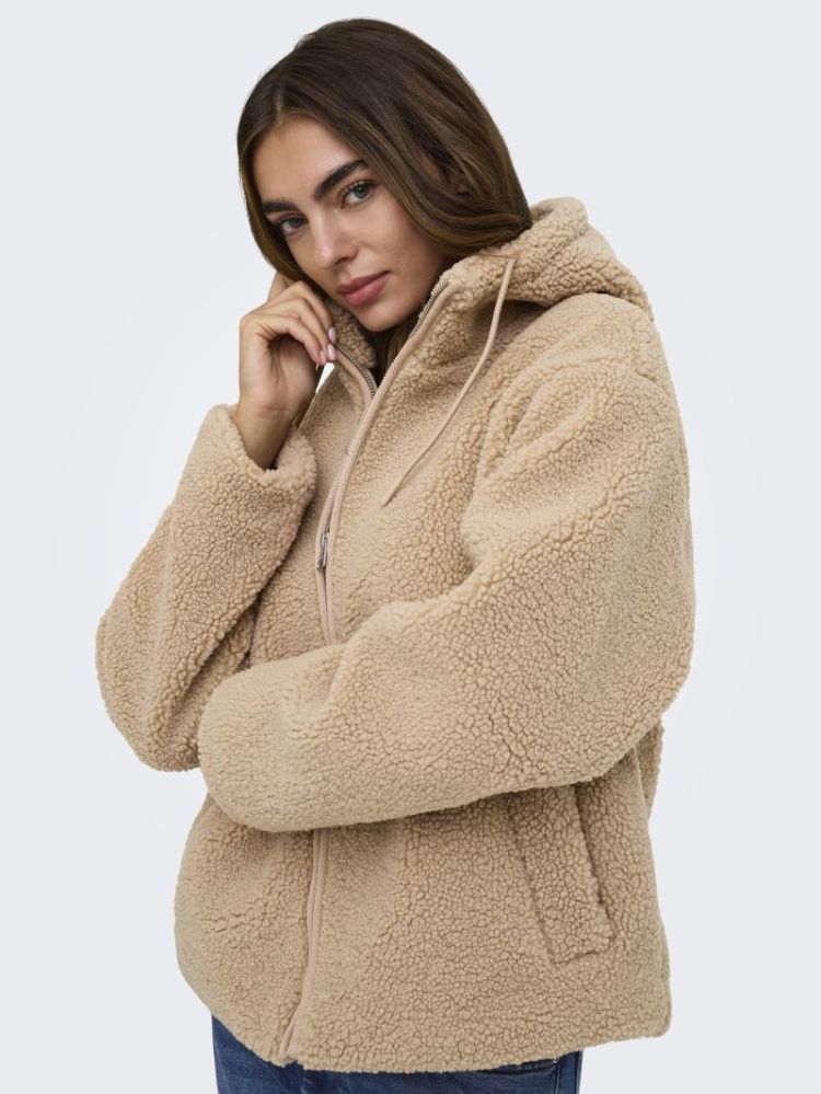 ONLASPEN HOOD TEDDY JACKET CC  238995 Cuban Sa