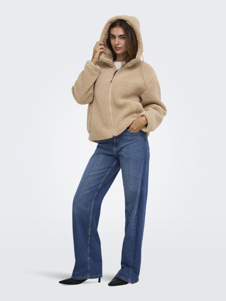 ONLASPEN HOOD TEDDY JACKET CC  238995 Cuban Sa