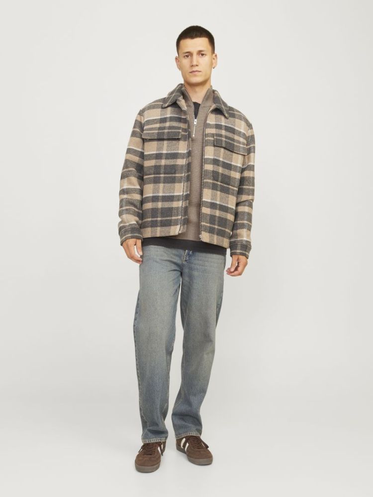 JJMILANO STITCH KNIT HALF ZIP  176595001 Greig