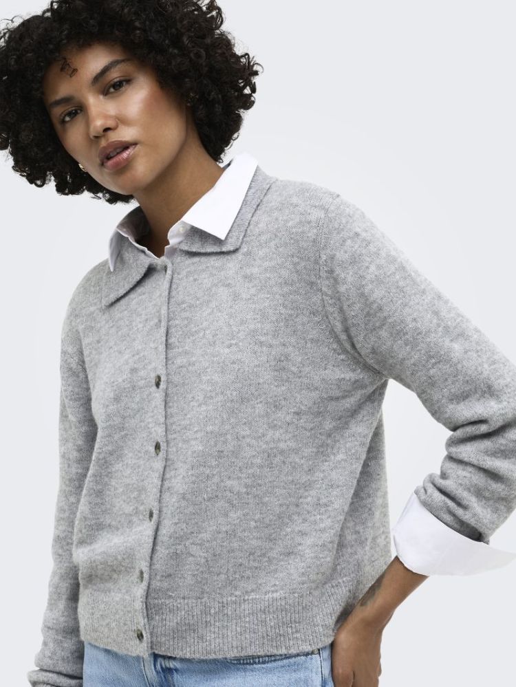 ONLALIVIA LS POLO CARDIGAN KNT 179073001 Light