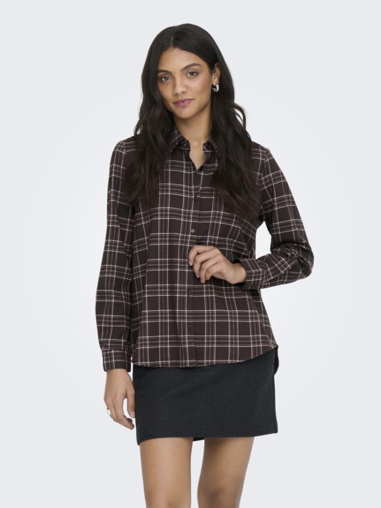 ONLWREN CHECK SHIRT WVN 177911003 Black