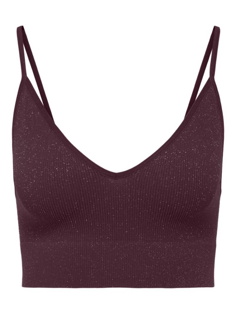 ONLVICKY GLITTER SEAMLESS V-NE 188839001 Winet