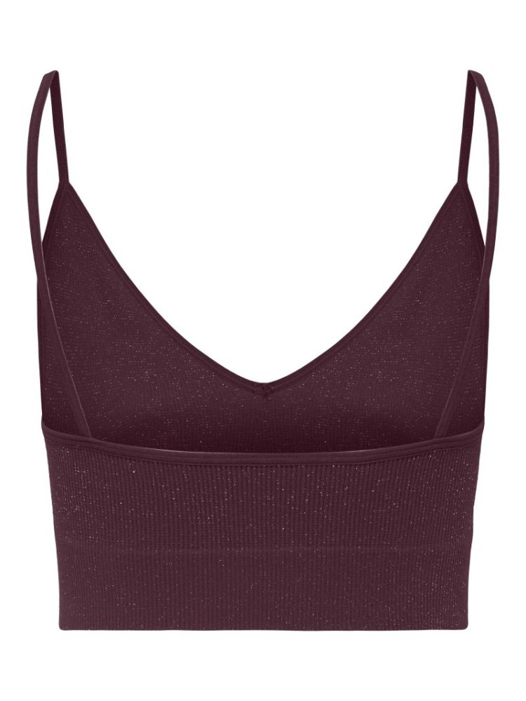 ONLVICKY GLITTER SEAMLESS V-NE 188839001 Winet