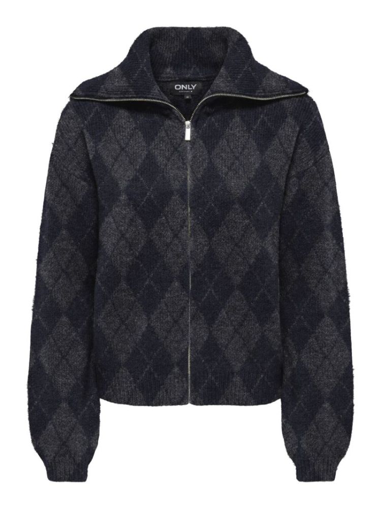 ONLMAROON LS ZIP COLLAR CARDIG 194962008 Night