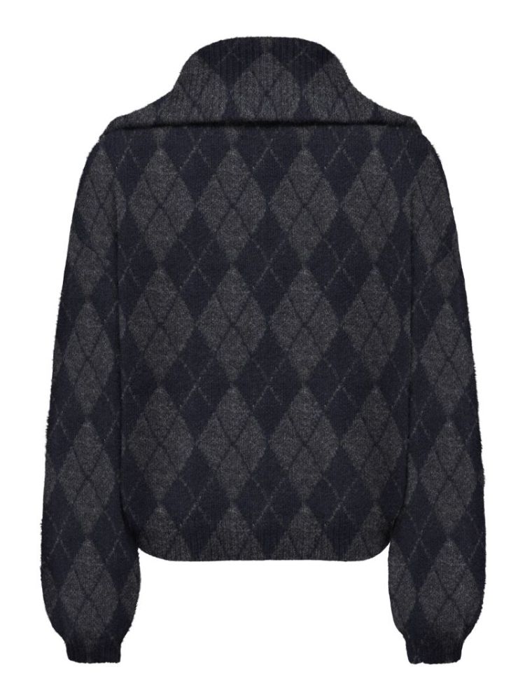 ONLMAROON LS ZIP COLLAR CARDIG 194962008 Night