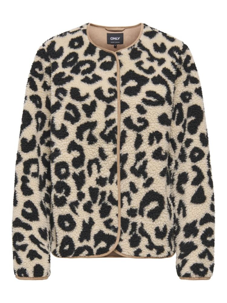 ONLLONA LIFE TEDDY JACKET CS O 183019001 Humus