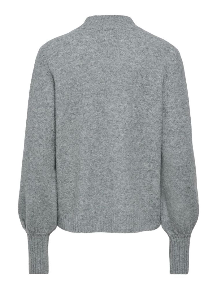 ONLBEAUTY LS HIGH NECK EMB KNT 179075002 Mediu