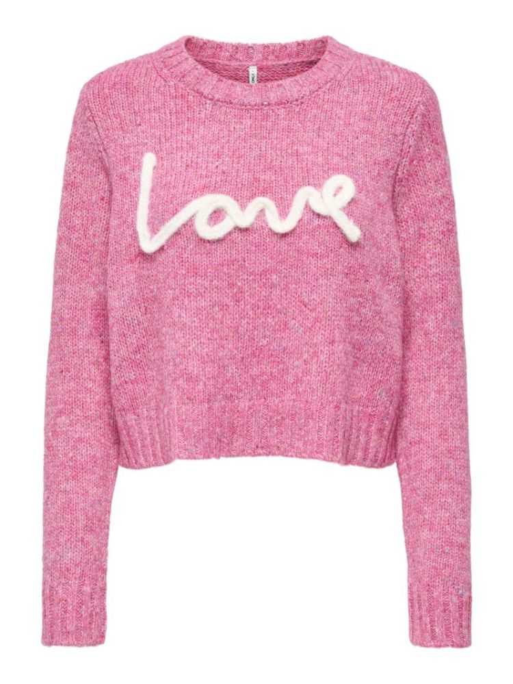 ONLSMILLA LS TEXT DETAIL O-NEC 177955004 Fuchs
